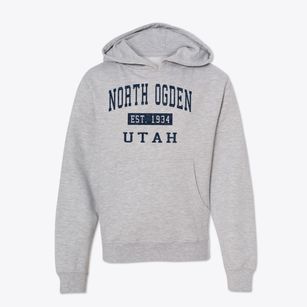 North Ogden Utah Classic Established Youth Hoodie