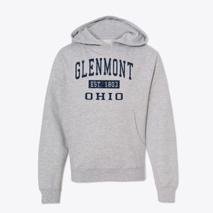 Glenmont Ohio Classic Established Youth Hoodie