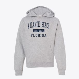 Atlantic Beach Florida Classic Established Youth Hoodie