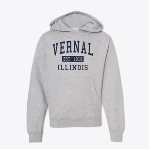 Vernal Illinois Classic Established Youth Hoodie