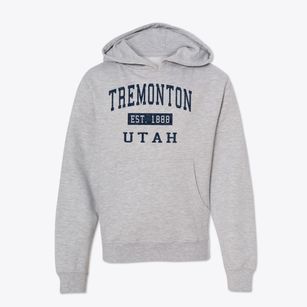 Tremonton Utah Classic Established Youth Hoodie