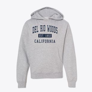 Del Rio Woods California Classic Established Youth Hoodie