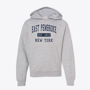East Pembroke New York Classic Established Youth Hoodie