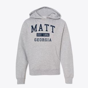 Matt Georgia Classic Established Youth Hoodie