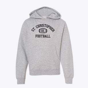 Saint Christopher Catholic School Classic Football Youth Hoodie