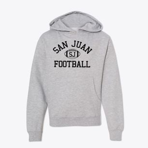San Juan High School Classic Football Youth Hoodie
