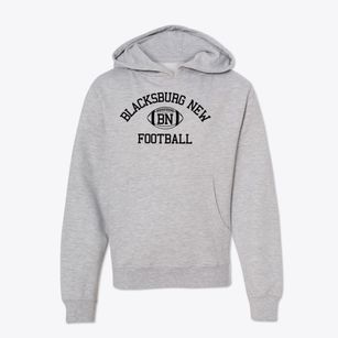 Blacksburg New School Classic Football Youth Hoodie