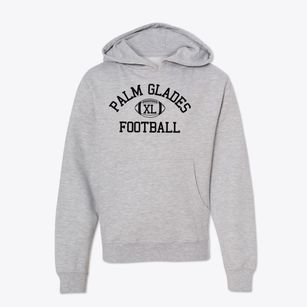 Palm Glades Prep Academy Classic Football Youth Hoodie