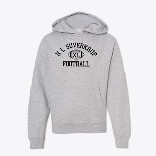 H L Suverkrup School Classic Football Youth Hoodie
