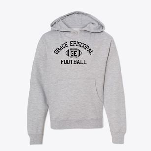Grace Episcopal School Classic Football Youth Hoodie