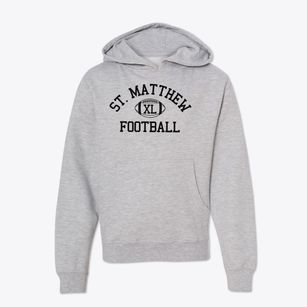 Saint Matthew The Apostle School Classic Football Youth Hoodie