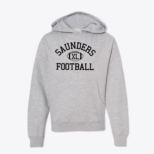 Saunders School Classic Football Youth Hoodie