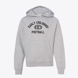 Early Childhood Development Center Classic Football Youth Hoodie