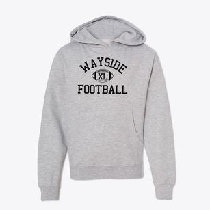 Wayside Christian School Classic Football Youth Hoodie