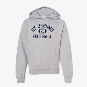 St Jerome Parish Classic Football Youth Hoodie