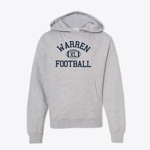 Warren Technology Center Classic Football Youth Hoodie
