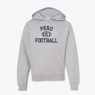 Peru Junior High School Classic Football Youth Hoodie