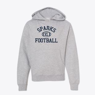 Sparks High School Classic Football Youth Hoodie