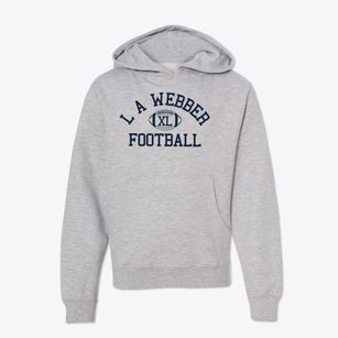 L A Webber Senior High School Classic Football Youth Hoodie