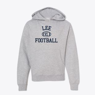 Lee Christian School Classic Football Youth Hoodie