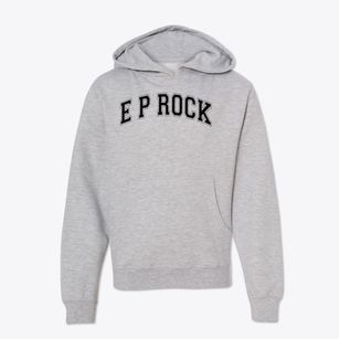 E P Rock Elementary School Varsity Arch Youth Hoodie