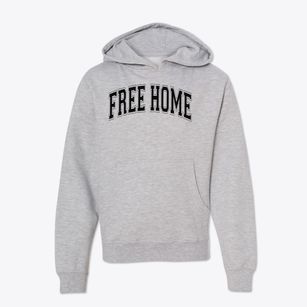 Free Home Elementary School Varsity Arch Youth Hoodie