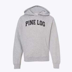 Pine Log Elementary School Varsity Arch Youth Hoodie
