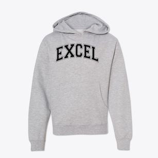 Excel Academy Charter Varsity Arch Youth Hoodie