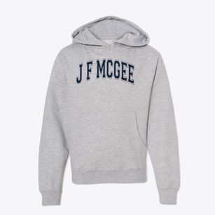 J F Mcgee Elementary School Varsity Arch Youth Hoodie