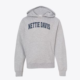 Nettie Davis Elementary School Varsity Arch Youth Hoodie