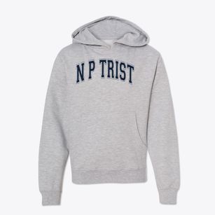 N P Trist Middle School Varsity Arch Youth Hoodie