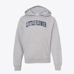 Little Flower School Varsity Arch Youth Hoodie