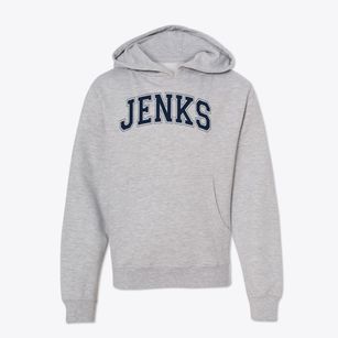Jenks Junior High School Varsity Arch Youth Hoodie