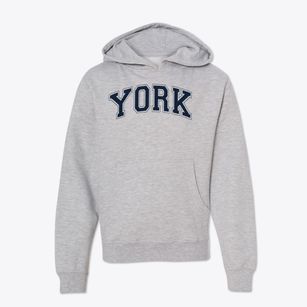 York Middle School Varsity Arch Youth Hoodie