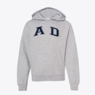 A D High School Varsity Arch Youth Hoodie
