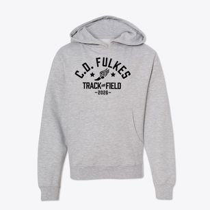 C.d. Fulkes Middle School Track and Field Youth Hoodie