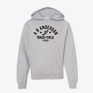 A B Anderson Elementary School Track and Field Youth Hoodie