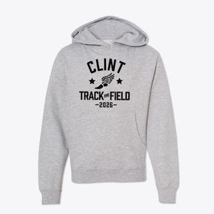 Clint Junior High School Track and Field Youth Hoodie