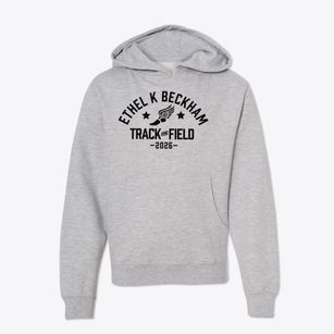 Ethel K Beckham Elementary School Track and Field Youth Hoodie