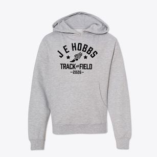 J E Hobbs Elementary School Track and Field Youth Hoodie