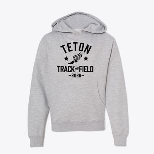 Teton Middle School Track and Field Youth Hoodie
