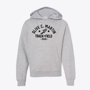 Olive C. Martin School Track and Field Youth Hoodie
