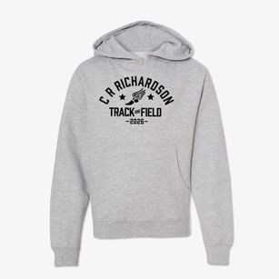 C R Richardson Elementary School Track and Field Youth Hoodie