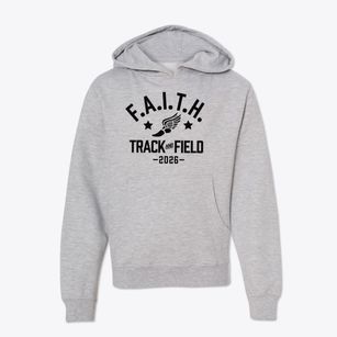 F.a.i.t.h. Homeschool Track and Field Youth Hoodie