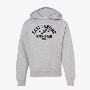 East Lansing High School Track and Field Youth Hoodie