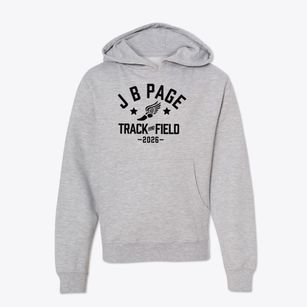 J B Page Elementary School Track and Field Youth Hoodie