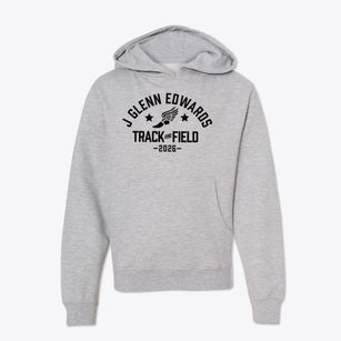 J Glenn Edwards Elementary School Track and Field Youth Hoodie