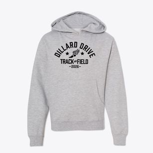 Dillard Drive Elementary School Track and Field Youth Hoodie