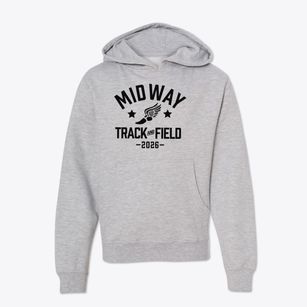 Midway Middle School Track and Field Youth Hoodie