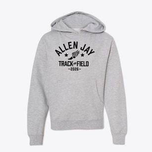 Allen Jay Middle School Track and Field Youth Hoodie